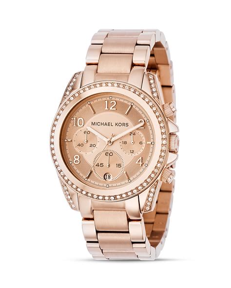 michael kors two tone silver and rose gold watch|rose gold mk watch cheap.